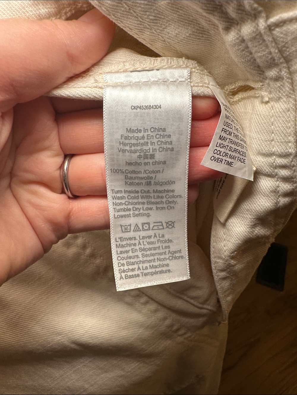 Madewell Garment Dyed Relaxed Coverall Jumpsuit In Antique Cream - Picture 11 of 16